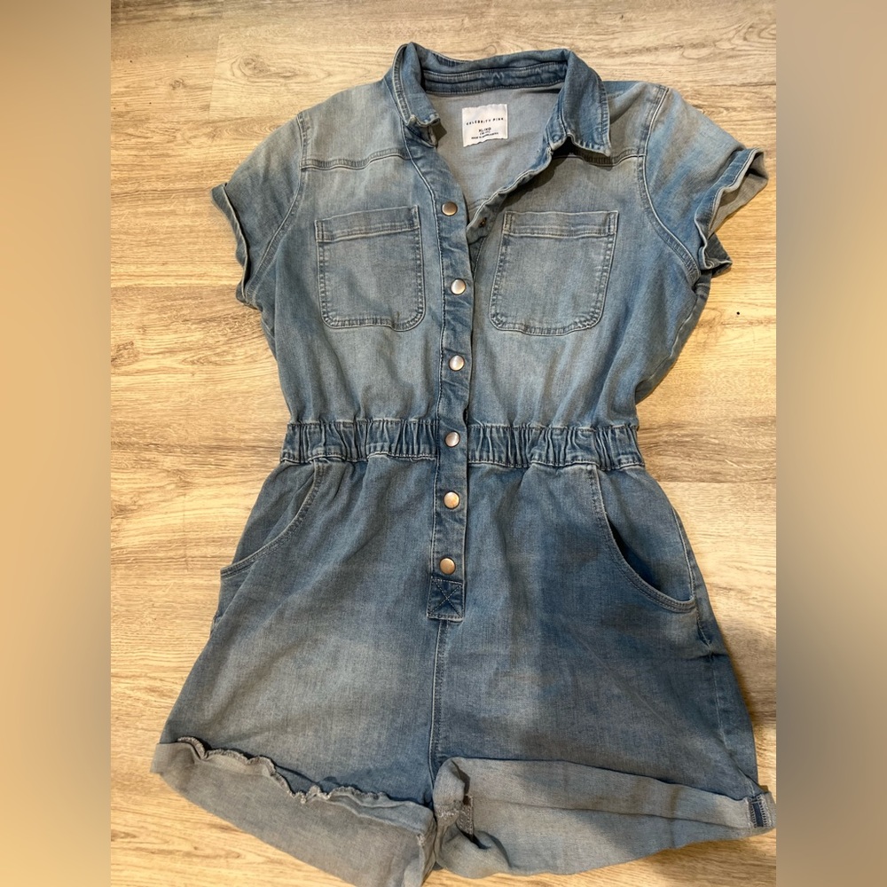 XL Jean Romper